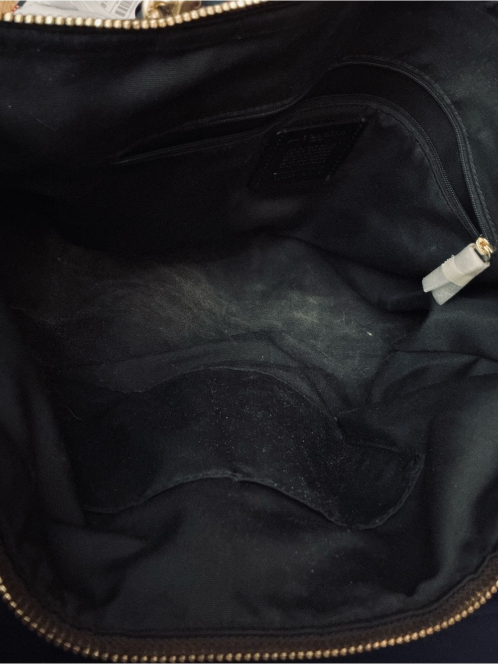 Coach Black Signature Chain-Handle Shoulder Bag - Picture 10 of 10